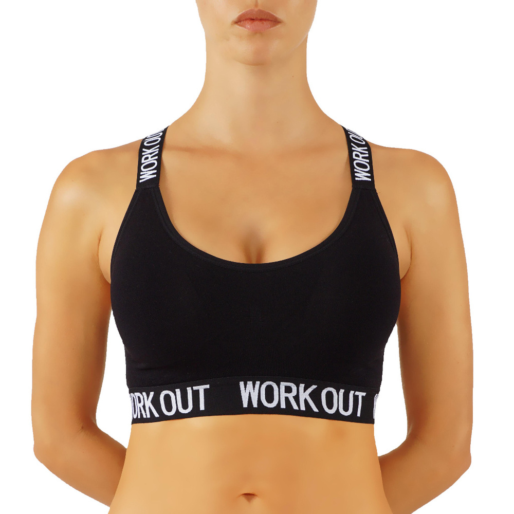 Women`s Sports Bra Cotton/Nylon Blend